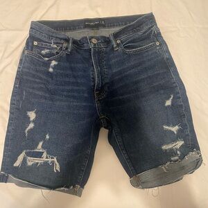 Abercrombie and Fitch Jean Shorts - Stretch - 32